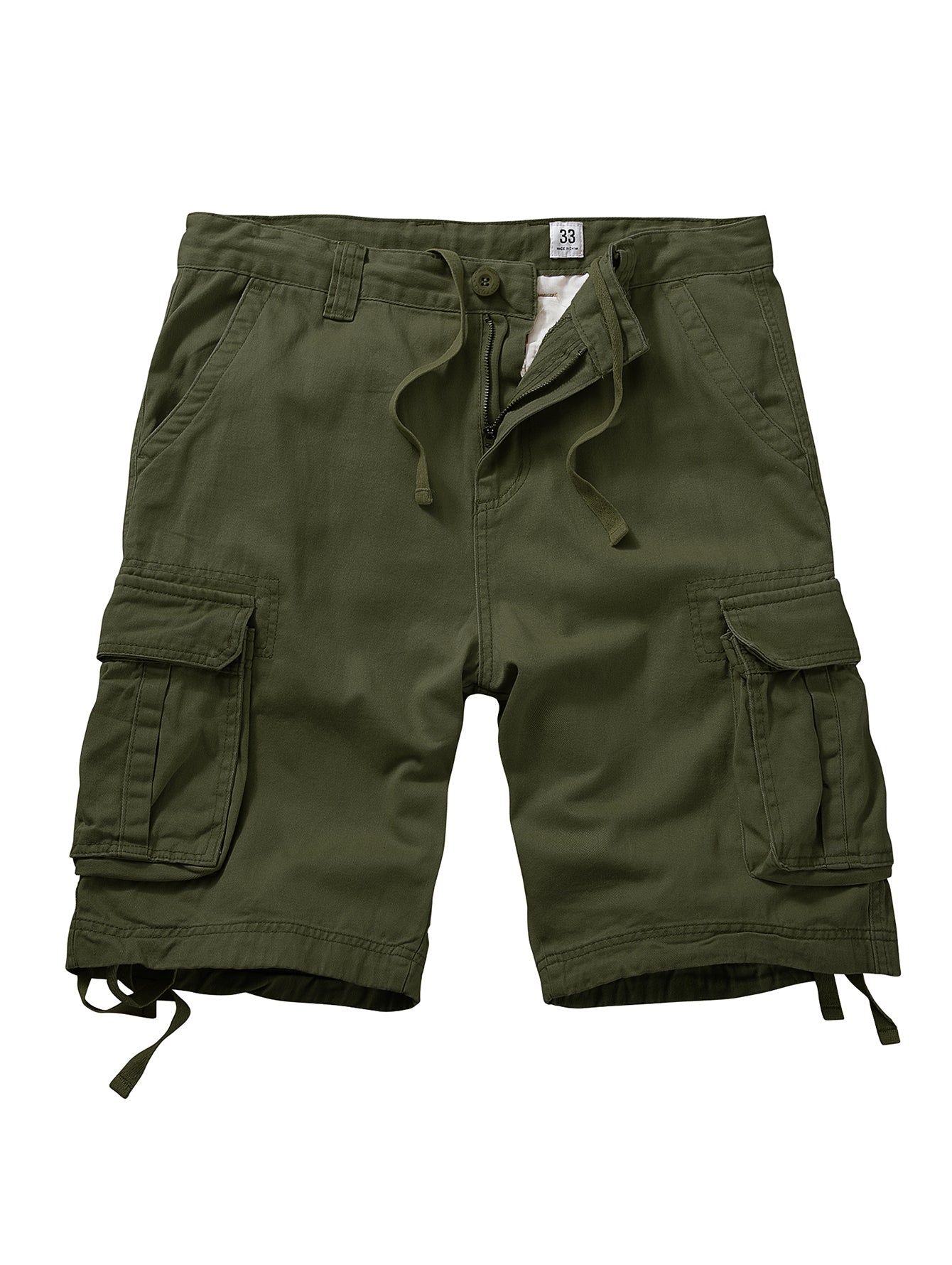 TRGPSG Men's Lightweight Multi Pocket Cotton Casual Cargo Shorts