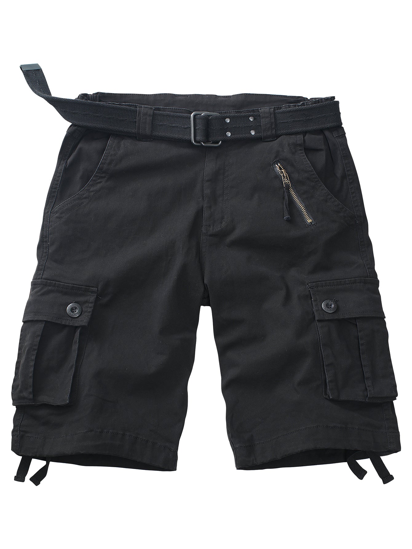 Women's Camo Casual Cargo Shorts Multi-Pockets Twill Bermuda Summer Shorts(No Belts)