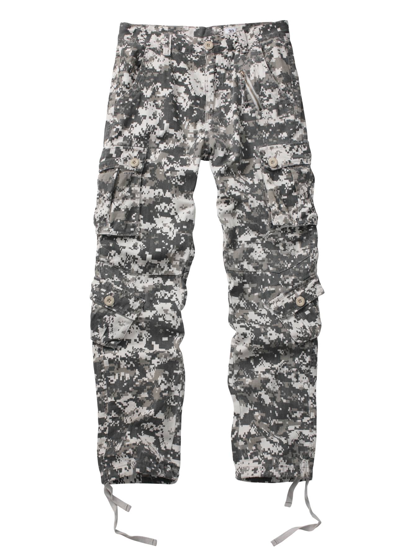 TRGPSG Men's Casual Cargo Pants Multi Pocket Work Pants