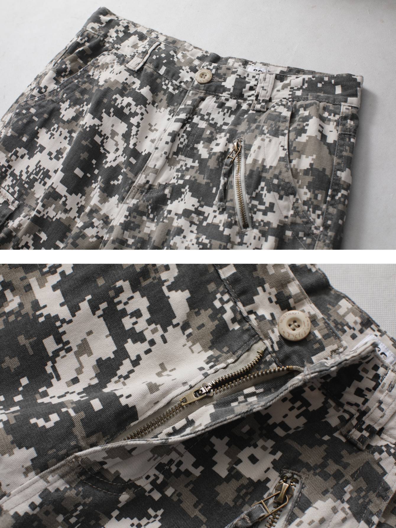 TRGPSG Men's Casual Cargo Pants Multi Pocket Work Pants