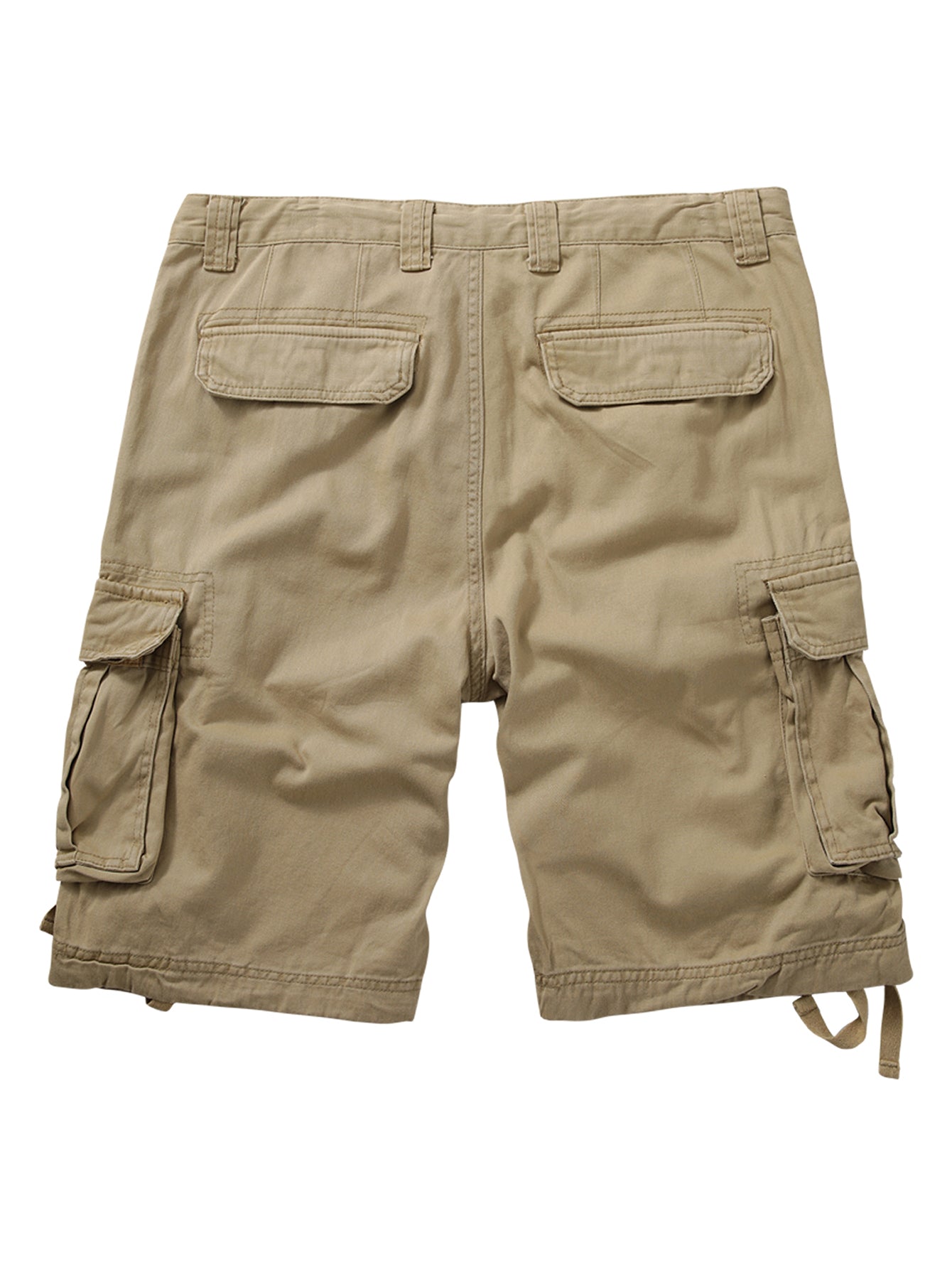 TRGPSG Men's Lightweight Multi Pocket Cotton Casual Cargo Shorts