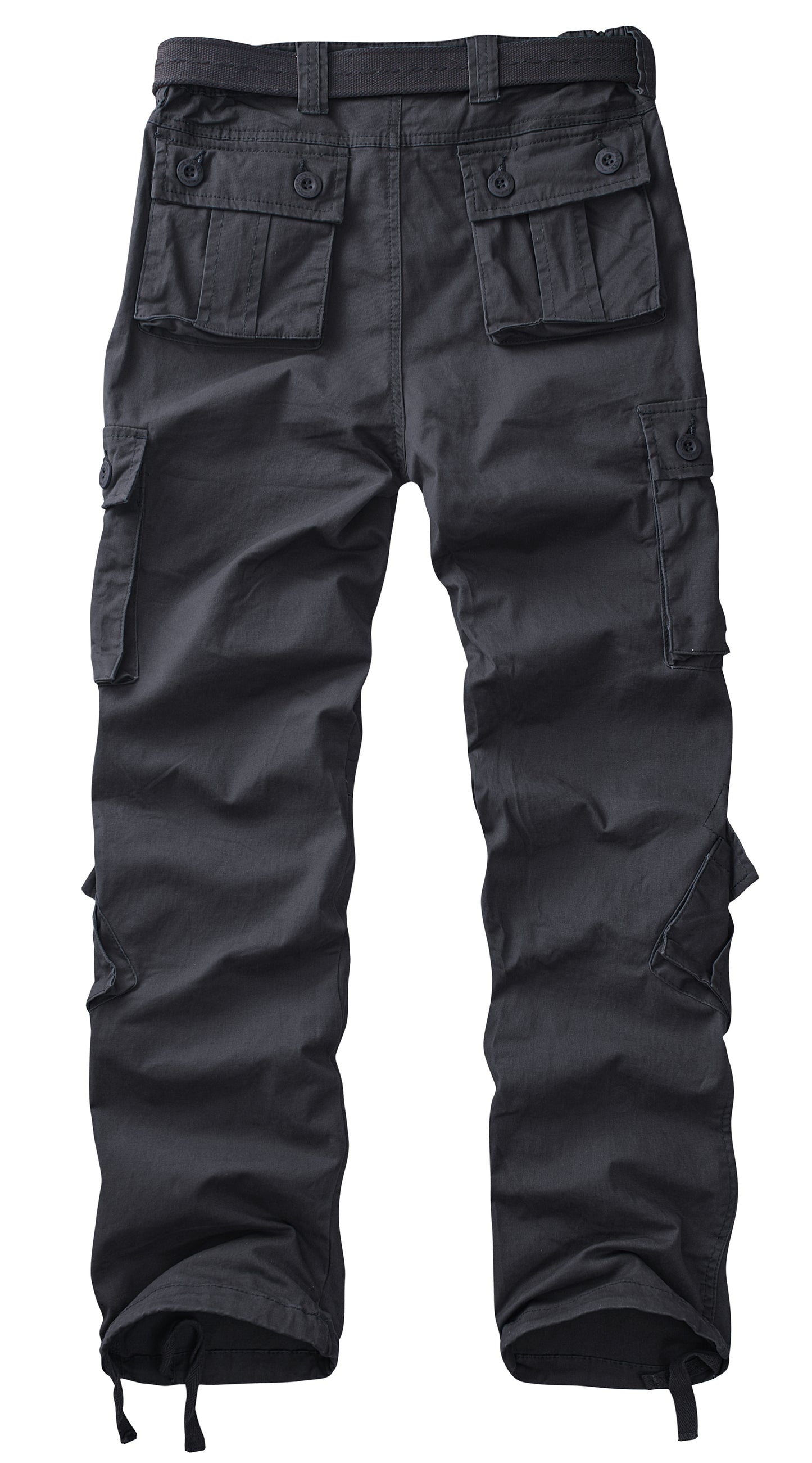 TRGPSG Women's Cargo Pants with 8 Pockets Cotton Casual Work Pants(No Belt)