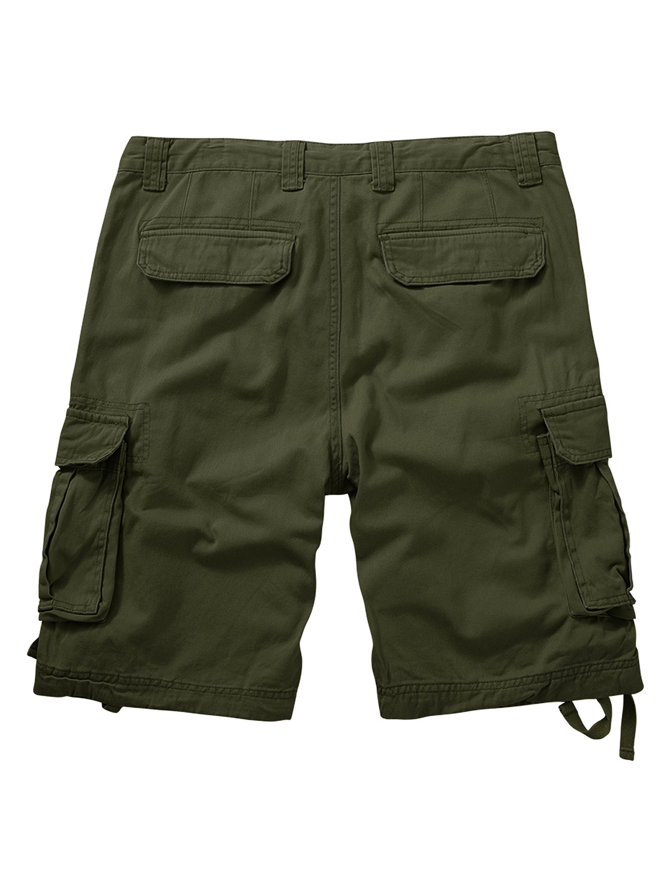 TRGPSG Men's Lightweight Multi Pocket Cotton Casual Cargo Shorts