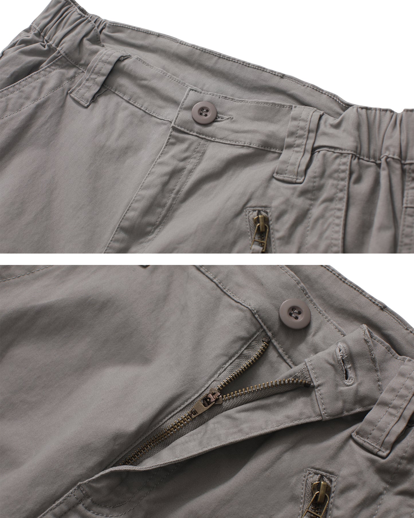 TRGPSG Women's Cargo Pants with 8 Pockets Cotton Casual Work Pants(No Belt)