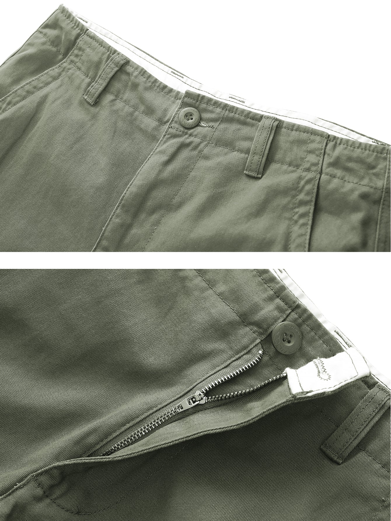 TRGPSG Men's Cargo Shorts Multi-Pocket Cotton Work Shorts