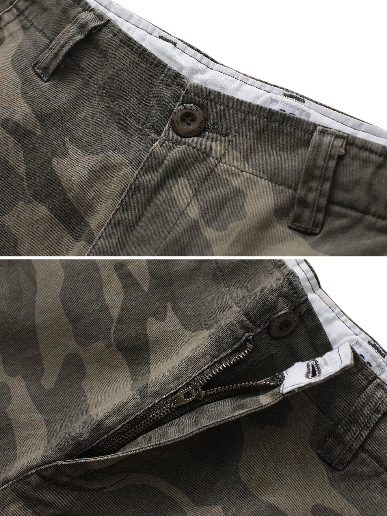 TRGPSG Men's Cargo Shorts Multi-Pocket Cotton Work Shorts