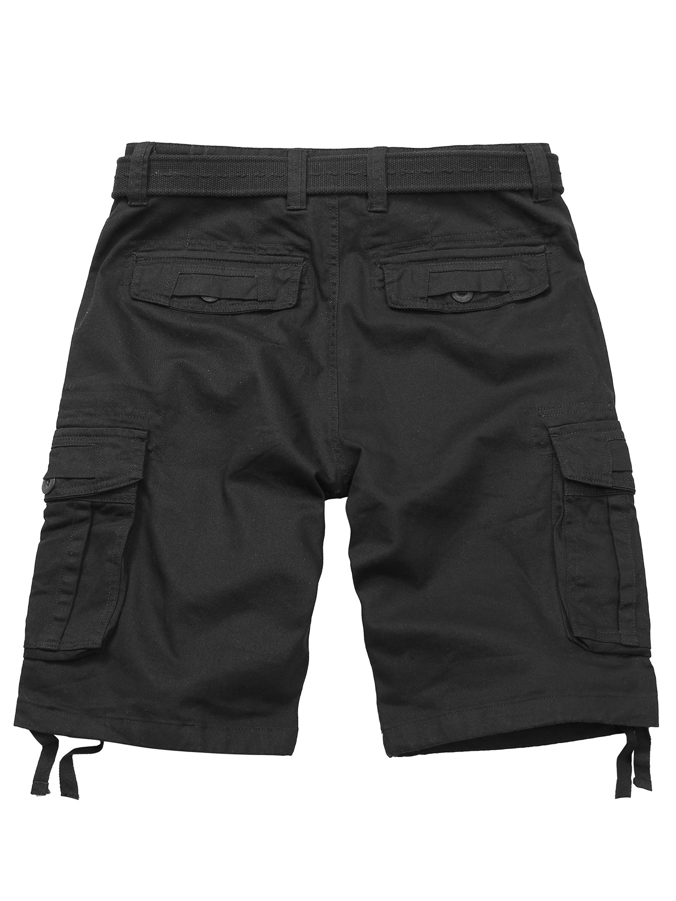 TRGPSG Lightweight Cargo Shorts for Men,Comfort Cargo Style with 6 Pockets,Casual Cotton Durability Work Shorts(No Belts)