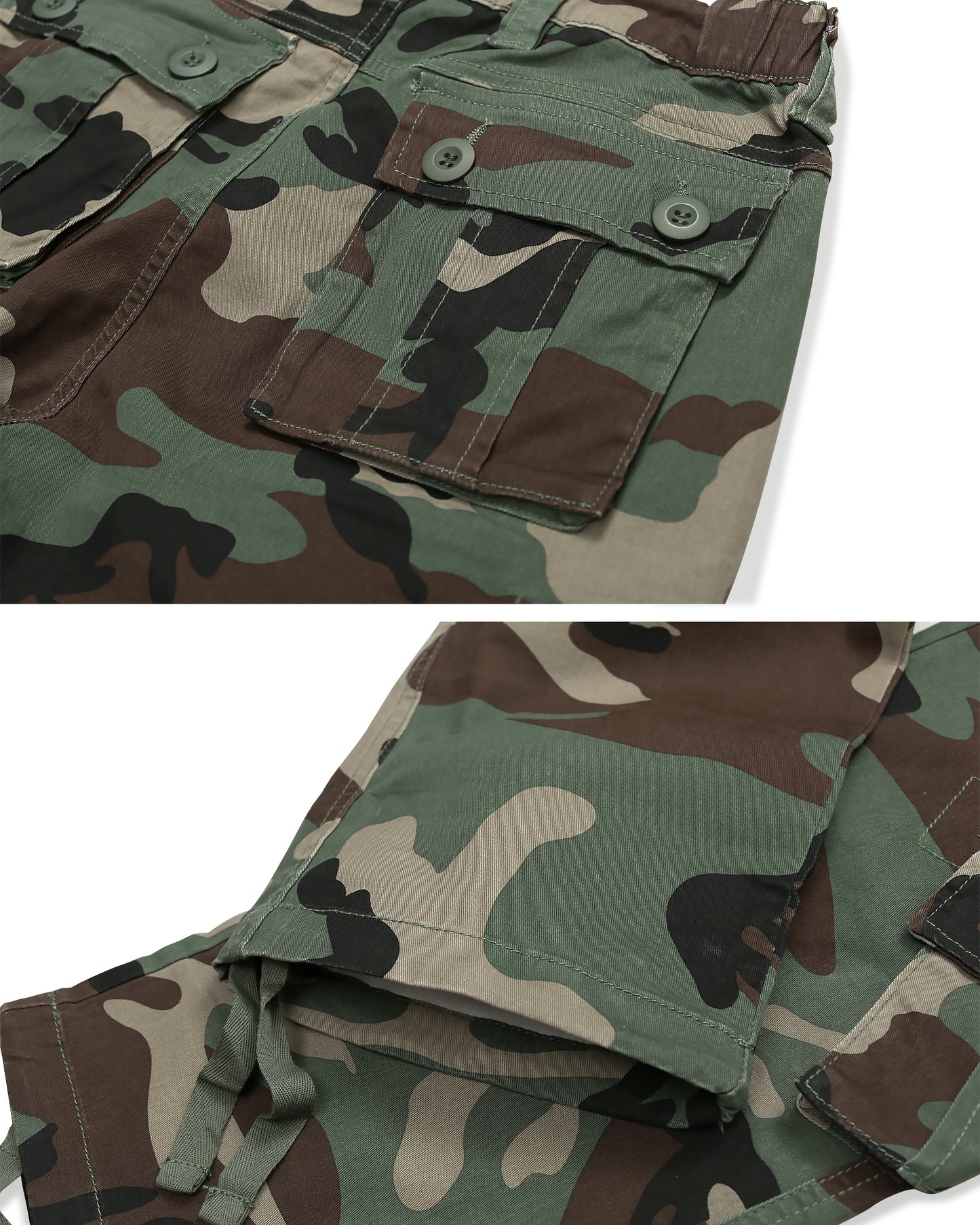 TRGPSG Women's Cargo Pants with 8 Pockets Cotton Casual Work Pants(No Belt)