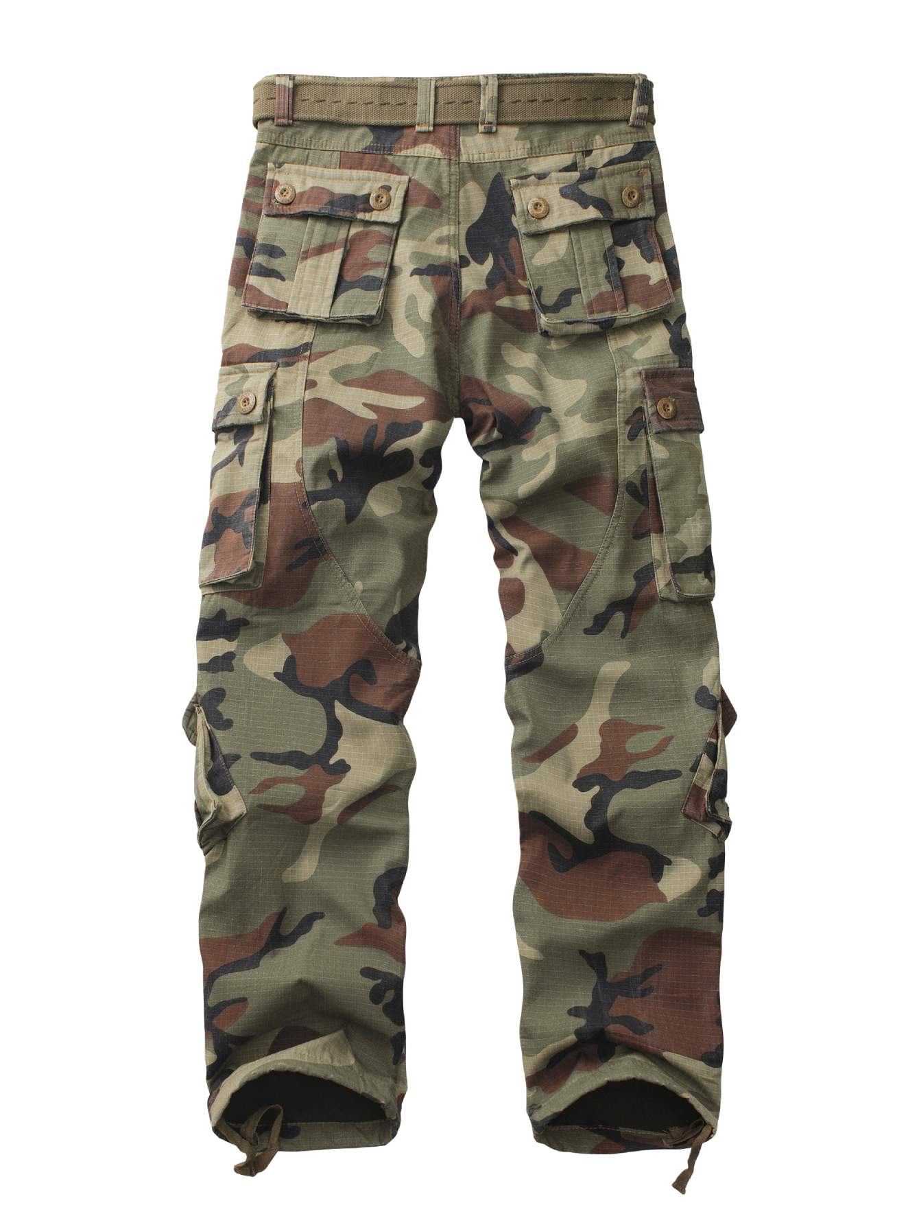 TRGPSG Women's Fleece Linded Cargo Hiking Pants With Multiple Pockets Outdoor Winter Snow Ski Insulated-Pants