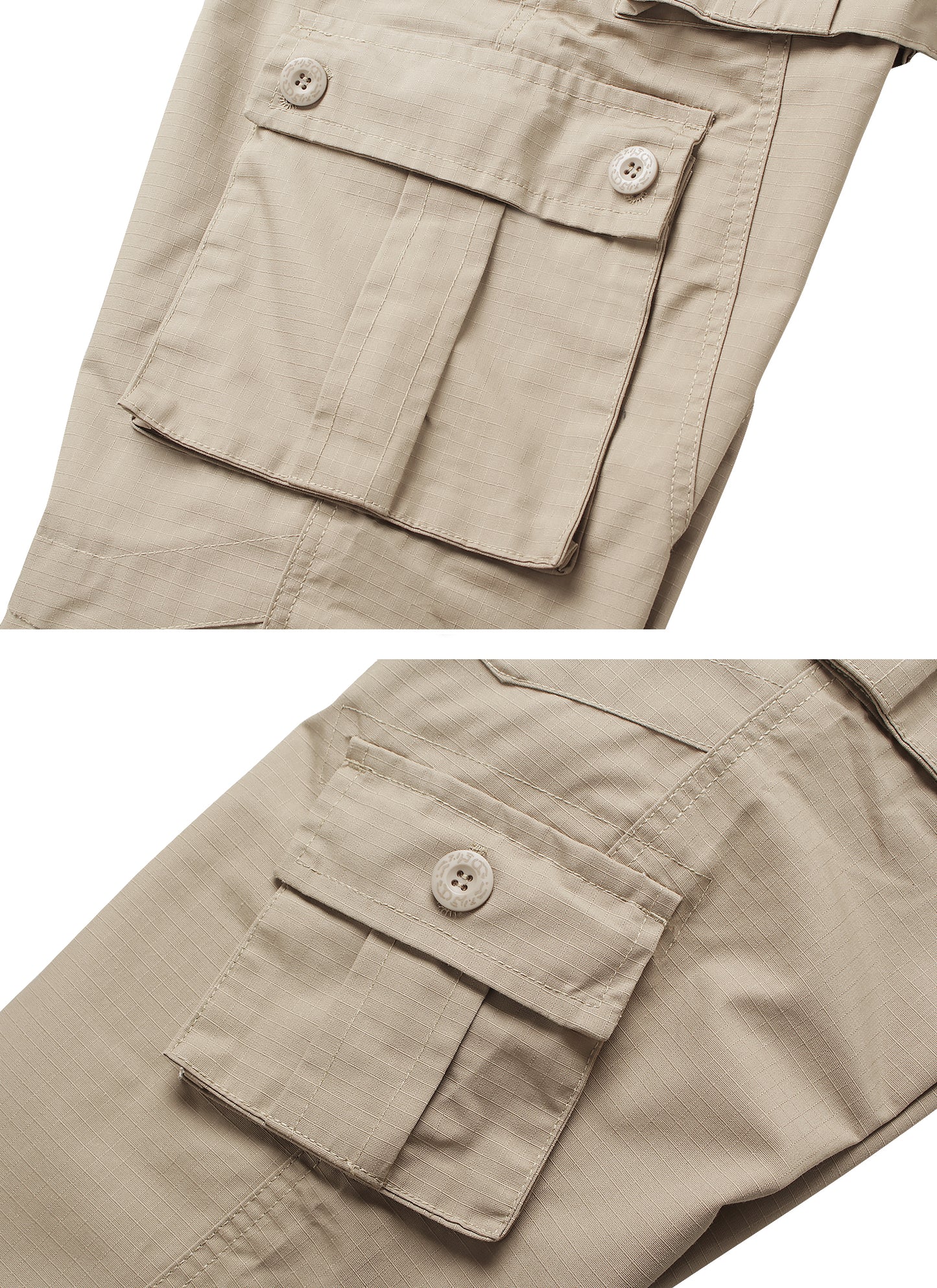 TRGPSG Men's Casual Work Cargo Pants Outdoor Hiking Pants with Pockets(No Belts)