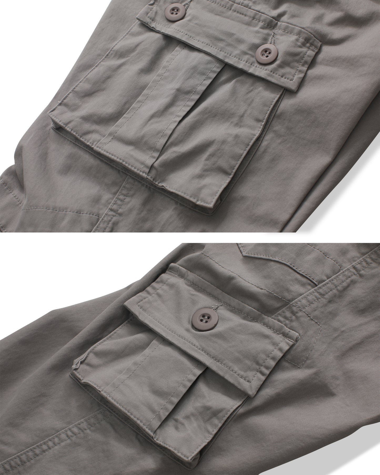 TRGPSG Women's Cargo Pants with 8 Pockets Cotton Casual Work Pants(No Belt)