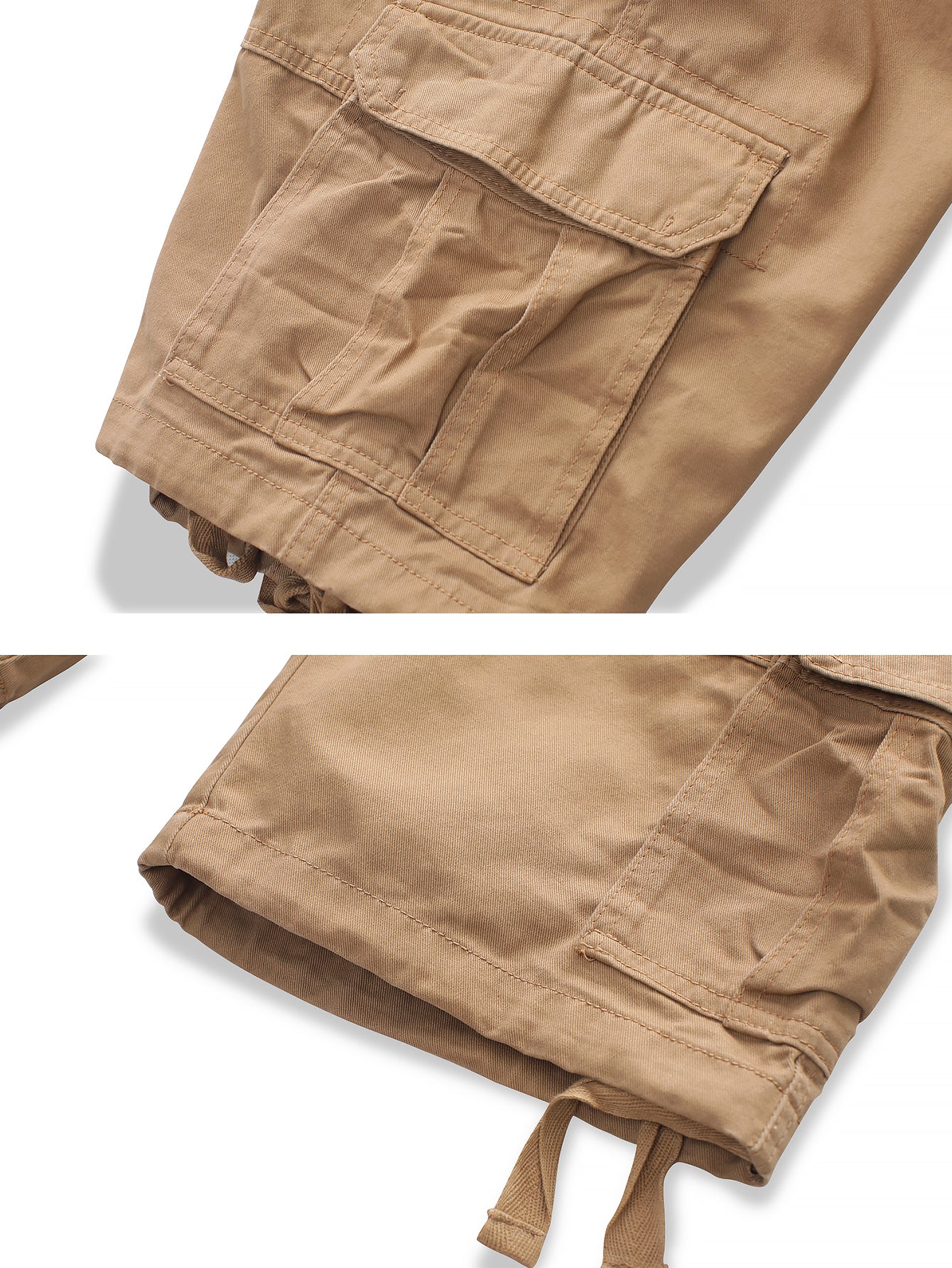 TRGPSG Men's Cargo Shorts Multi-Pocket Cotton Work Shorts