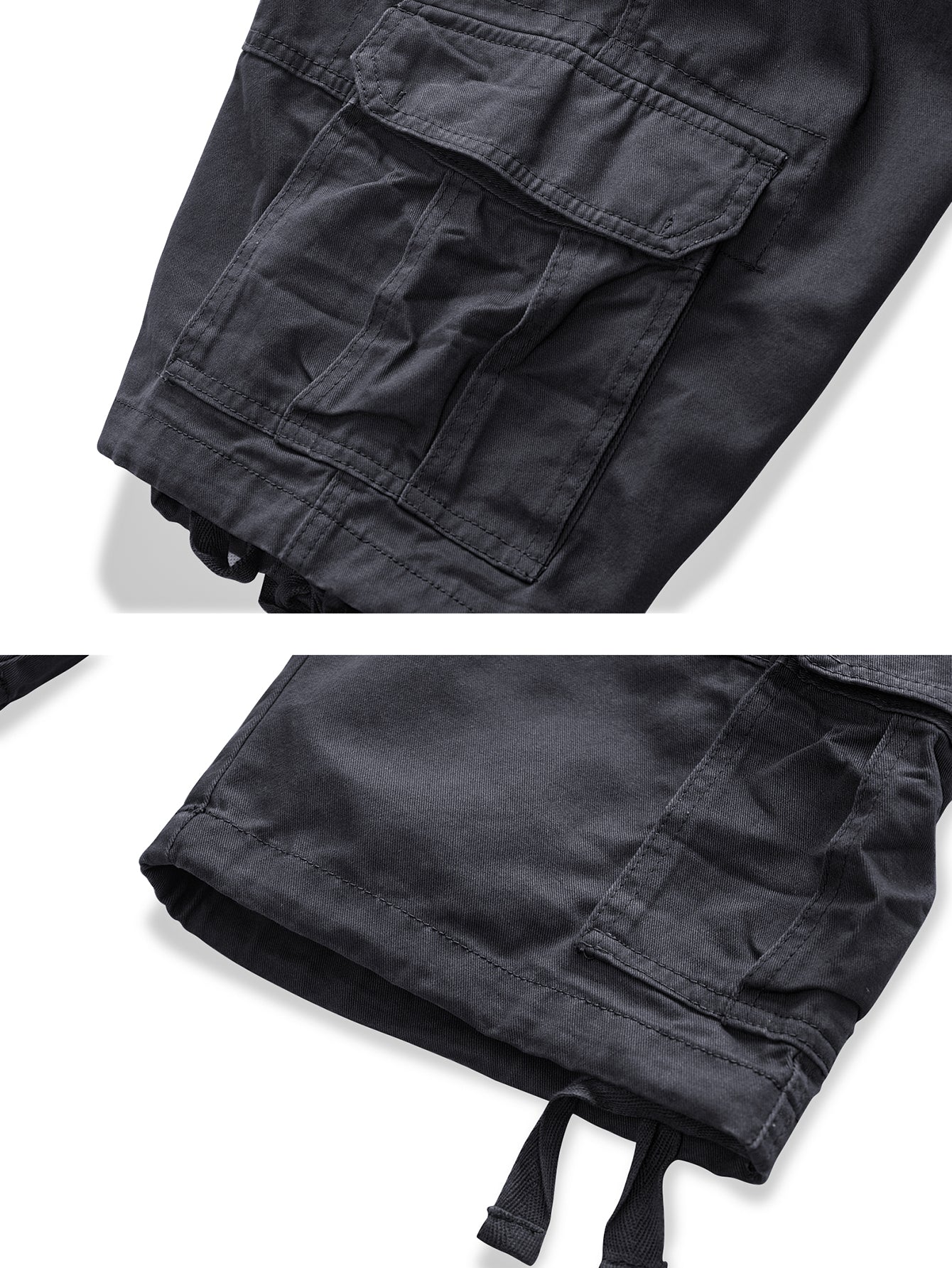 TRGPSG Men's Cargo Shorts Multi-Pocket Cotton Work Shorts