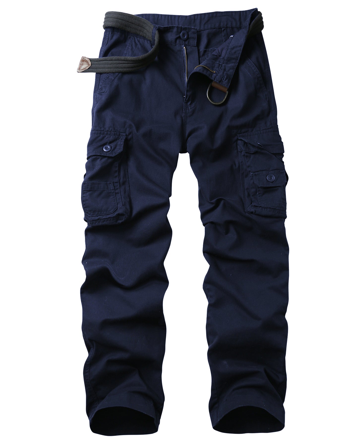 TRGPSG  Men's Casual Cargo Pants Military Army Camo Pants Combat Work Pants with 8 Pockets