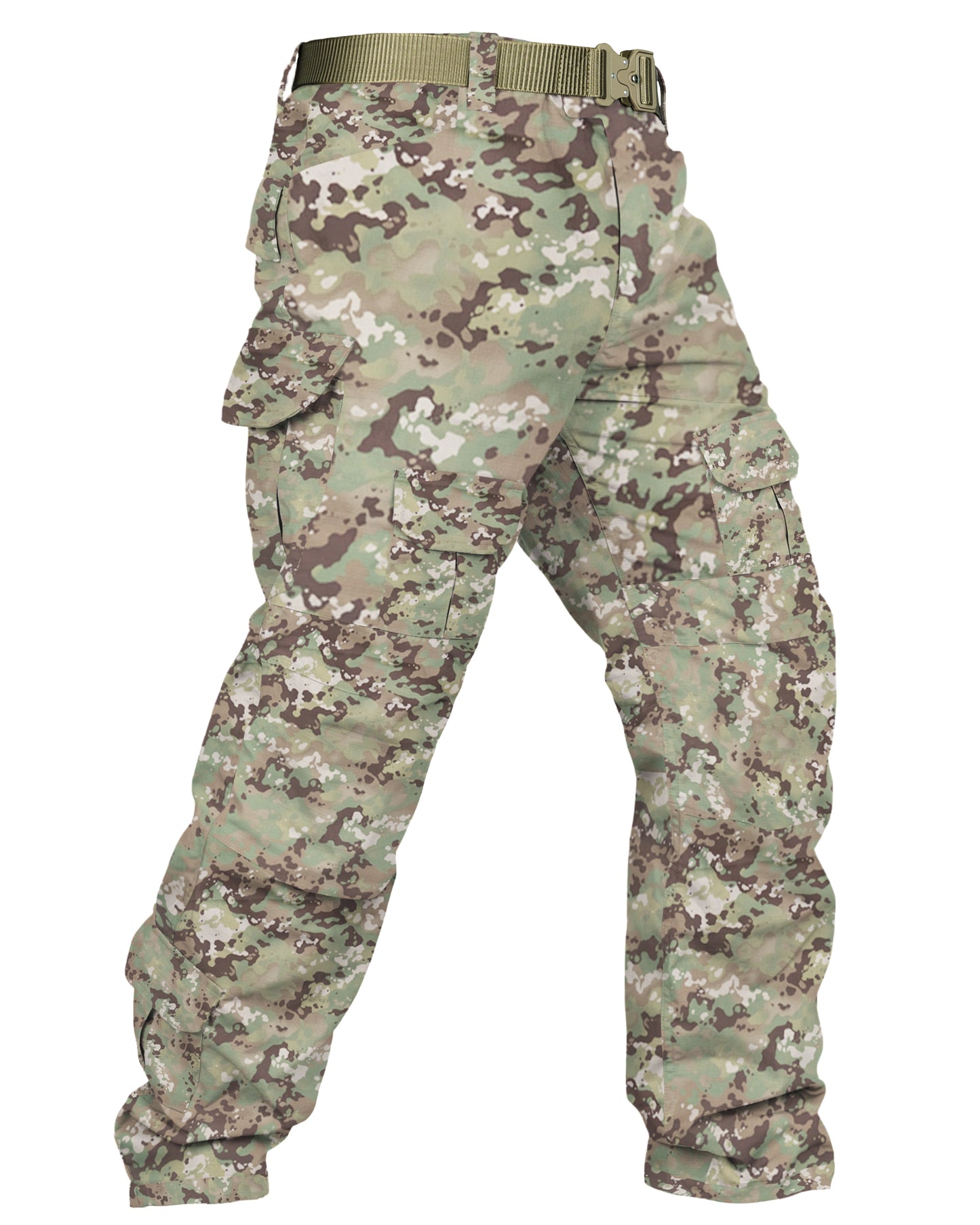 TRGPSG Men's Waterproof Hiking Pants,Scratch-Resistant Military Combat Tactical Pants,Outdoor Work BDU Cargo Pants Workwear