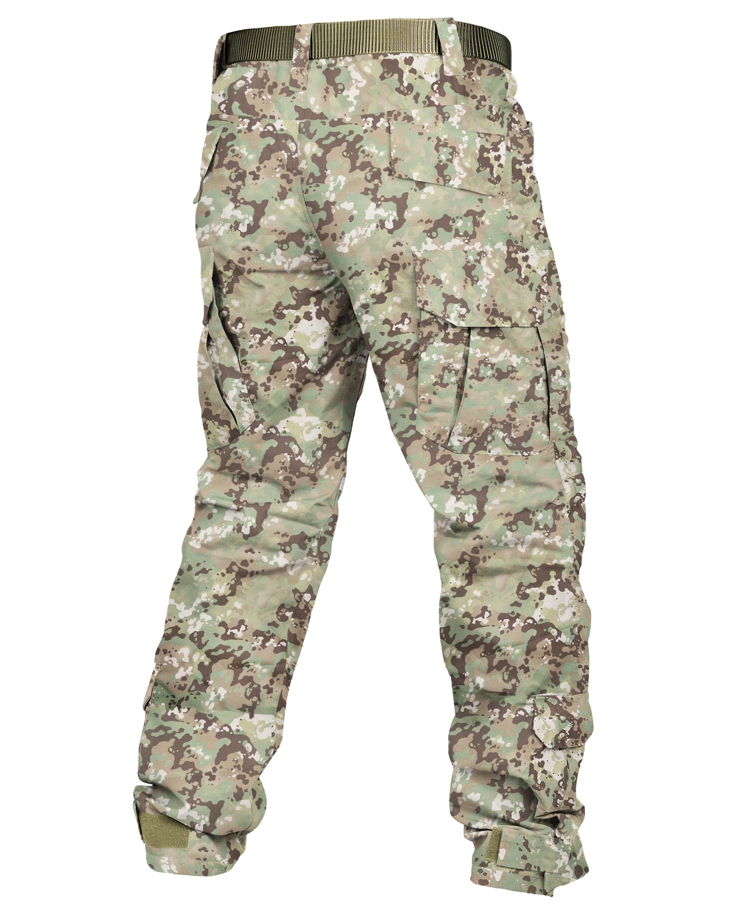 TRGPSG Men's Waterproof Hiking Pants,Scratch-Resistant Military Combat Tactical Pants,Outdoor Work BDU Cargo Pants Workwear