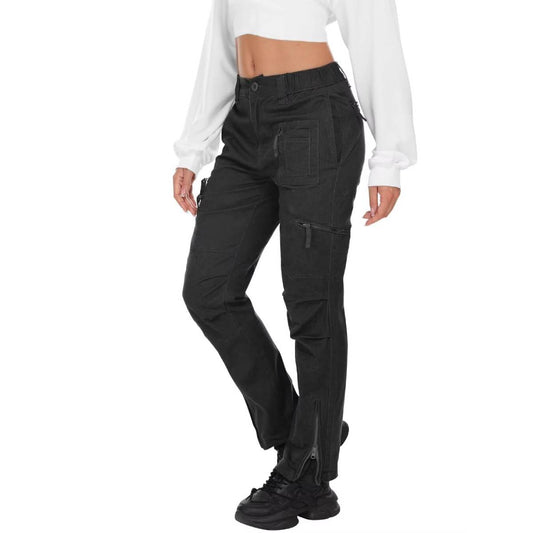 TRGPSG Cargo Pants Women, Parachute Pants for Women Casual Pants Y2K Pants Grunge Clothes with Multi Pockets