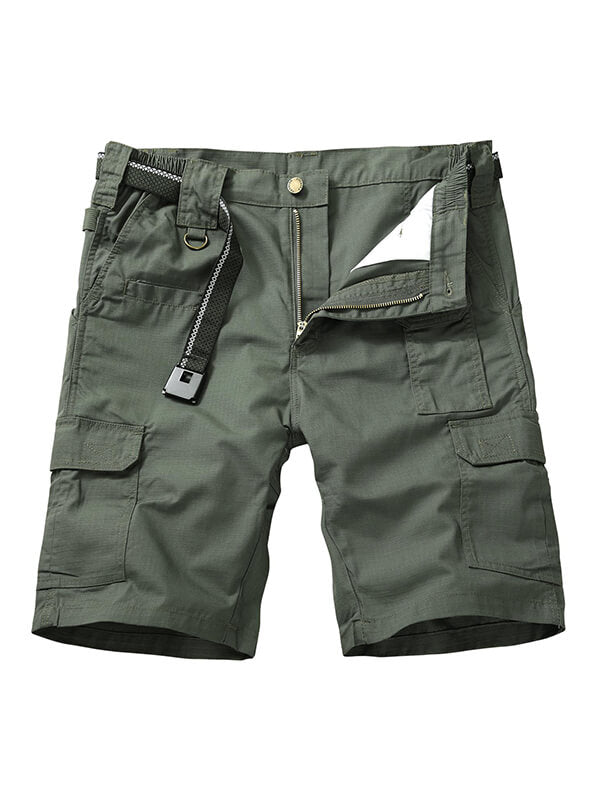TRGPSG Tactical Shorts for Men Outdoor Hiking Camping Lightweight Breathable Cargo Shorts Elastic Waist Shorts