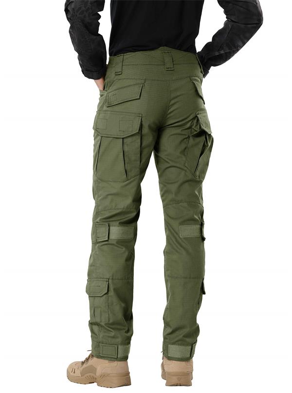TRGPSG Men's Waterproof Hiking Pants,Scratch-Resistant Military Combat Tactical Pants,Outdoor Work BDU Cargo Pants Workwear