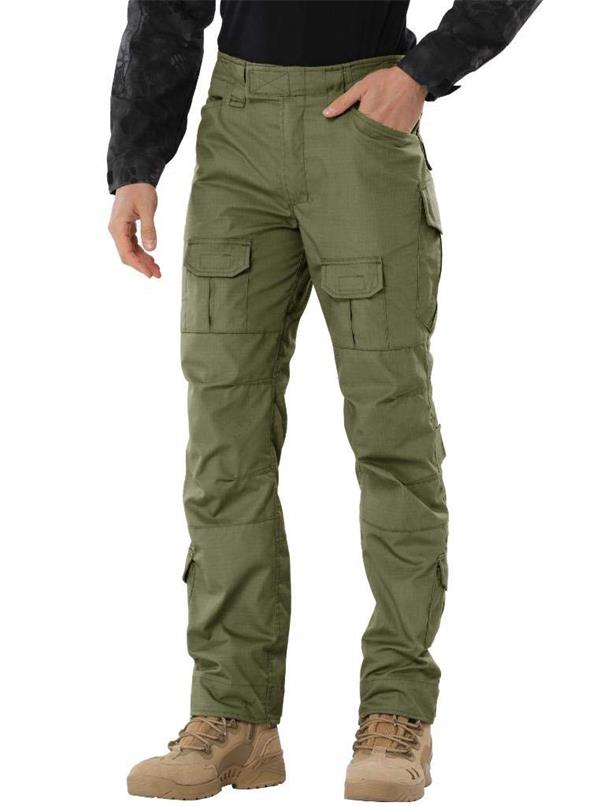 TRGPSG Men's Waterproof Hiking Pants,Scratch-Resistant Military Combat Tactical Pants,Outdoor Work BDU Cargo Pants Workwear
