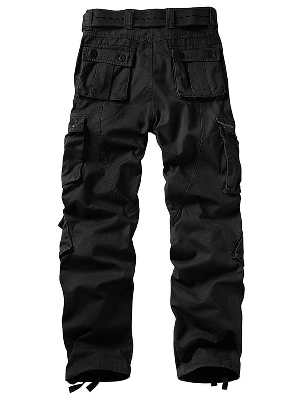 TRGPSG Men's Casual Relaxed Fit Cargo Pants with Pockets, Outdoor Camo Cotton Work Pants for Men