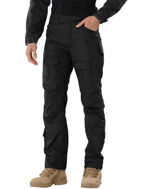 TRGPSG Men's Waterproof Hiking Pants,Scratch-Resistant Military Combat Tactical Pants,Outdoor Work BDU Cargo Pants Workwear