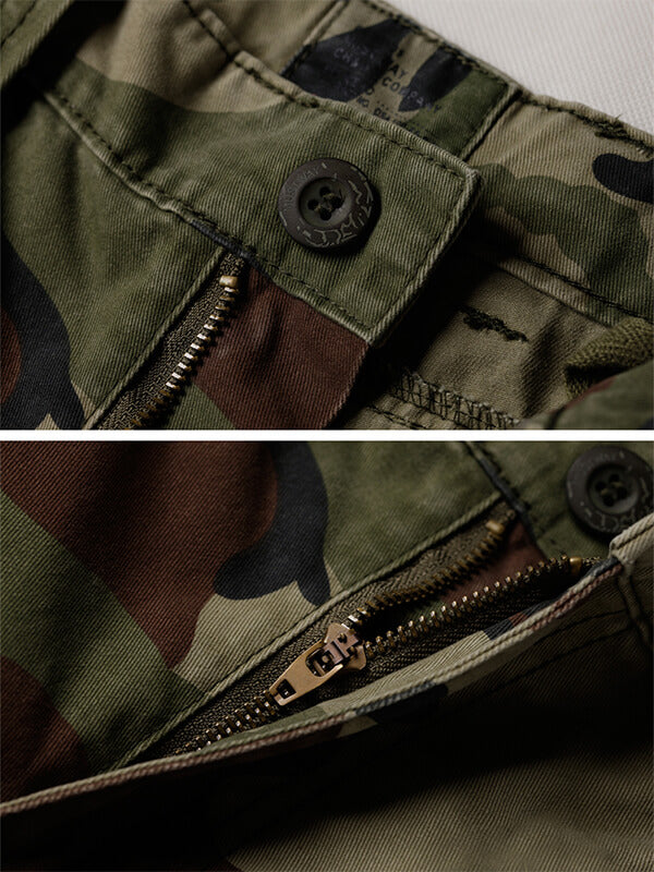 TRGPSG Men's Casual Relaxed Fit Cargo Pants with Pockets, Outdoor Camo Cotton Work Pants for Men