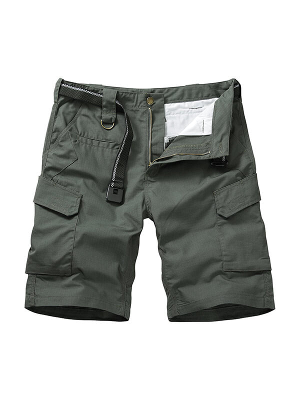 TRGPSG Tactical Shorts for Men Outdoor Hiking Camping Lightweight Breathable Cargo Shorts Elastic Waist Shorts