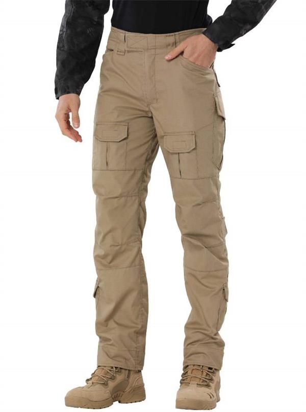 TRGPSG Men's Waterproof Hiking Pants,Scratch-Resistant Military Combat Tactical Pants,Outdoor Work BDU Cargo Pants Workwear