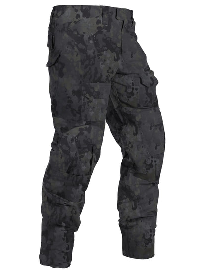 TRGPSG Men's Waterproof Hiking Pants,Scratch-Resistant Military Combat Tactical Pants,Outdoor Work BDU Cargo Pants Workwear
