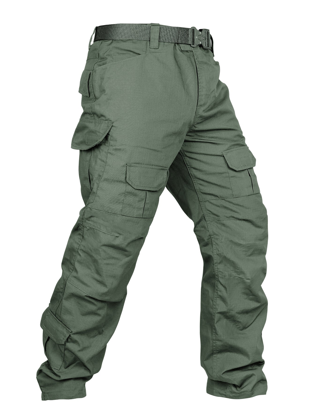 TRGPSG Men's Waterproof Hiking Pants,Scratch-Resistant Military Combat Tactical Pants,Outdoor Work BDU Cargo Pants Workwear