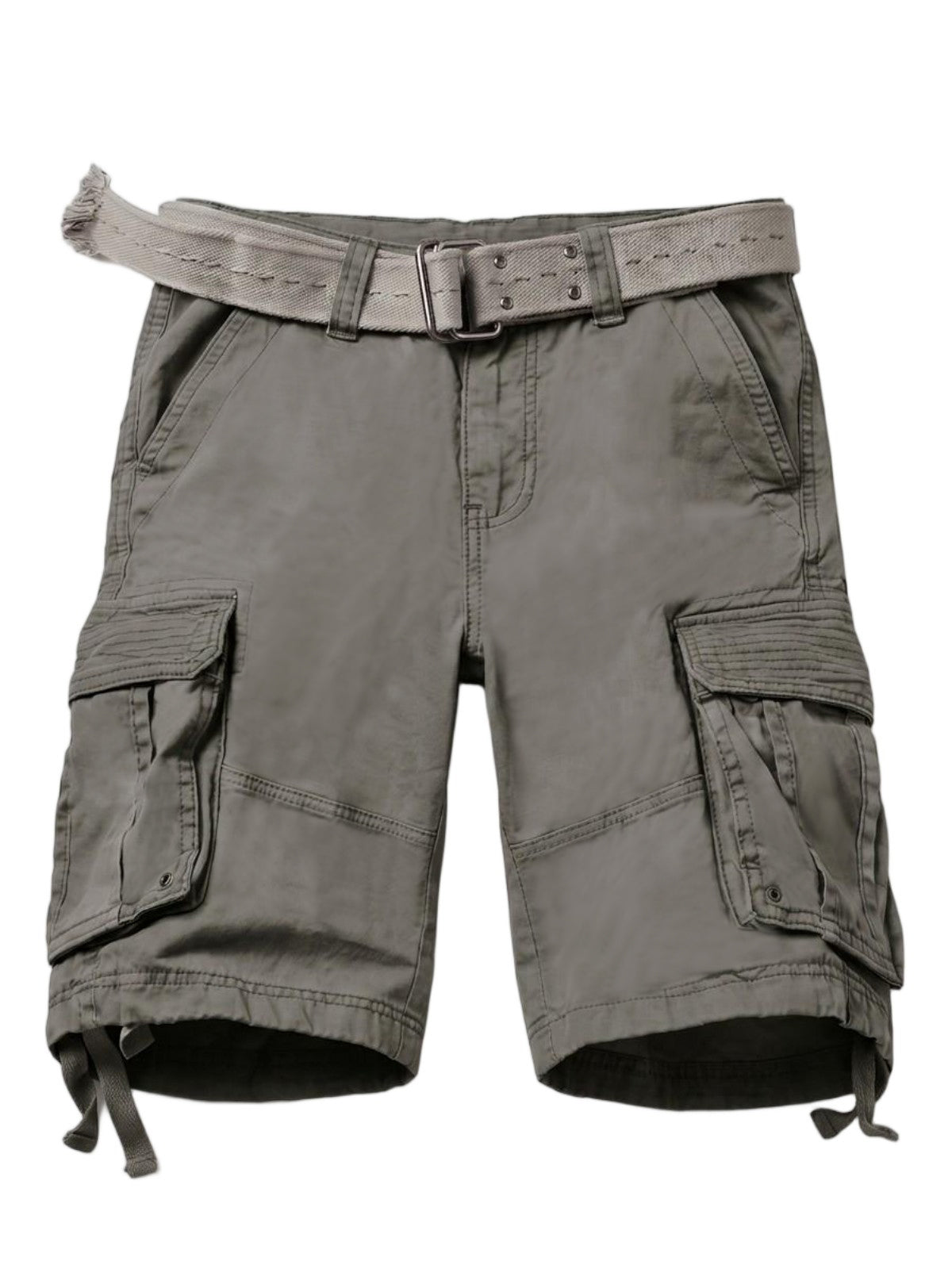 TRGPSG Men's Cargo Shorts,Work Shorts with 6-Pocket Classic All Cotton Hiking Shorts(No Belts)