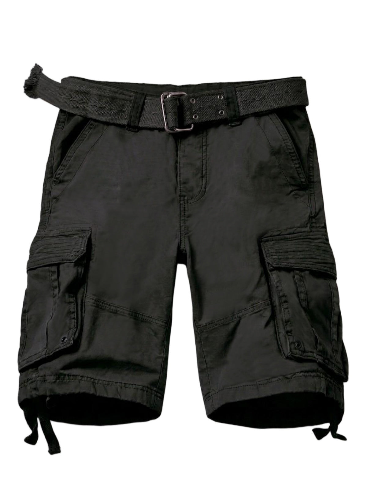 TRGPSG Men's Cargo Shorts,Work Shorts with 6-Pocket Classic All Cotton Hiking Shorts(No Belts)