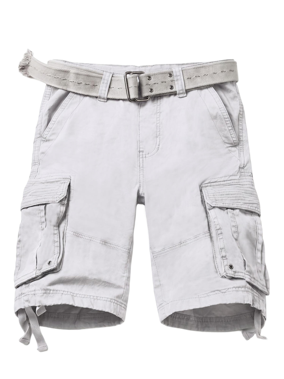 TRGPSG Men's Cargo Shorts,Work Shorts with 6-Pocket Classic All Cotton Hiking Shorts(No Belts)