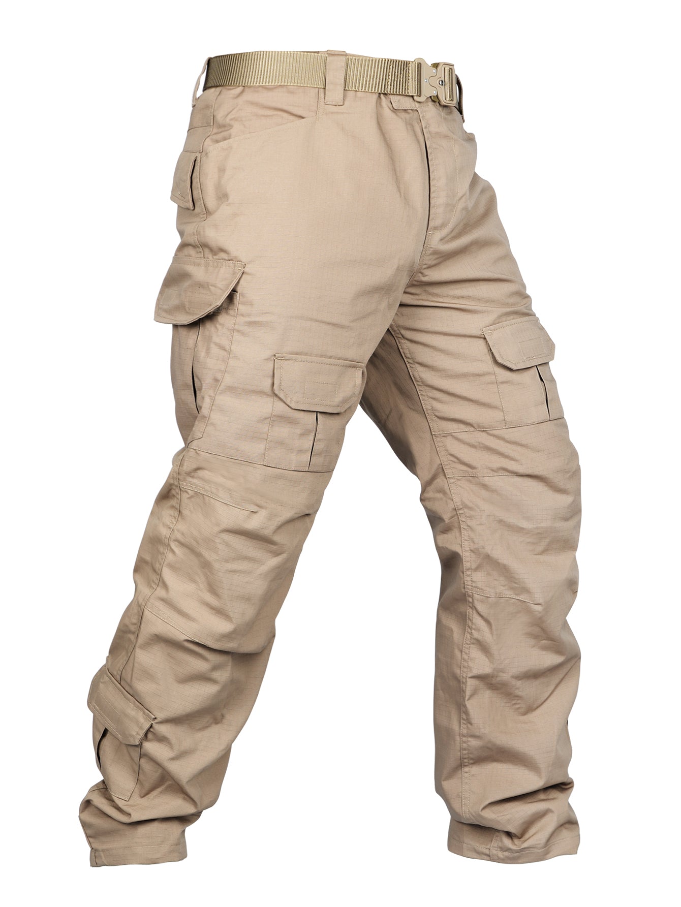 TRGPSG Men's Waterproof Hiking Pants,Scratch-Resistant Military Combat Tactical Pants,Outdoor Work BDU Cargo Pants Workwear