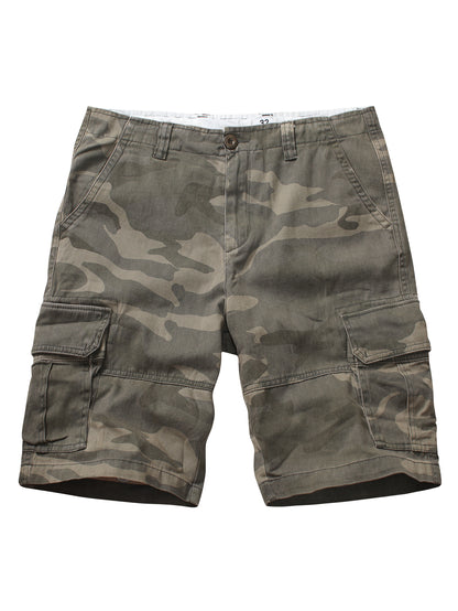 TRGPSG Men's Cargo Shorts Multi-Pocket Cotton Work Shorts