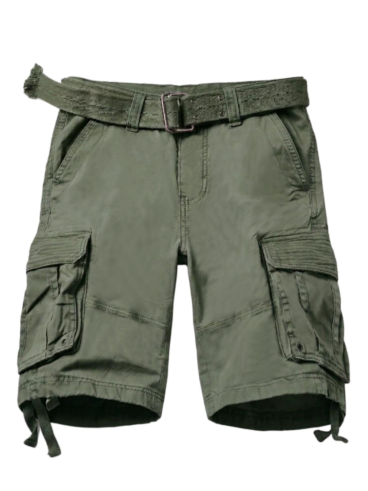 TRGPSG Men's Cargo Shorts,Work Shorts with 6-Pocket Classic All Cotton Hiking Shorts(No Belts)