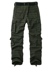 TRGPSG Men's Casual Cargo Pants Multi Pocket Work Pants