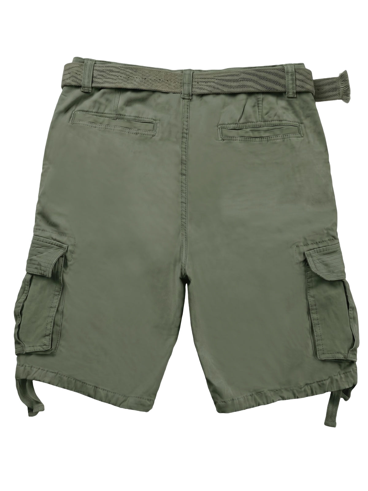 TRGPSG Men's Cargo Shorts,Work Shorts with 6-Pocket Classic All Cotton Hiking Shorts(No Belts)