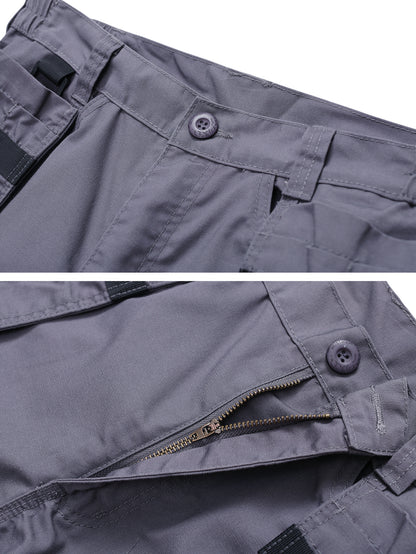 TRGPSG Men's Utility Cargo Work Pants Durable 13 Pockets Work Pants