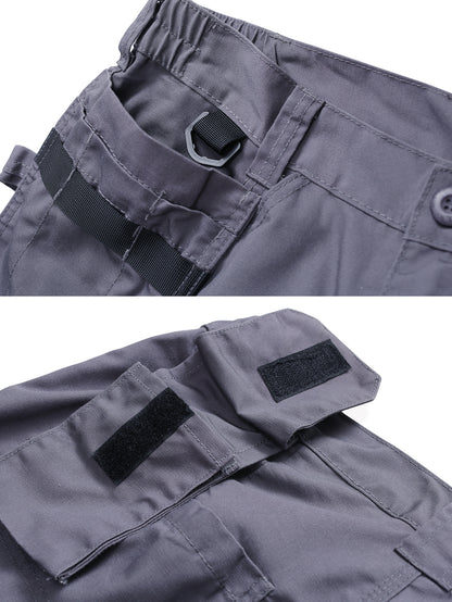 TRGPSG Men's Utility Cargo Work Pants Durable 13 Pockets Work Pants