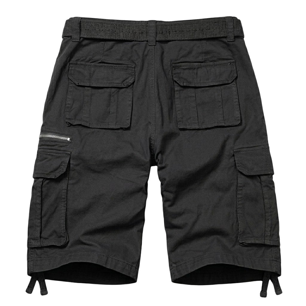 TRGPSG Men's Cargo Shorts, Multi-Pocket Work Shorts,Relaxed Fit Cotton Summer Shorts(No Belts)
