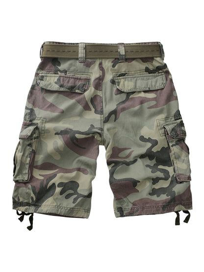 TRGPSG Women's Casual Cargo Shorts with 6 Pockets Summer Shorts