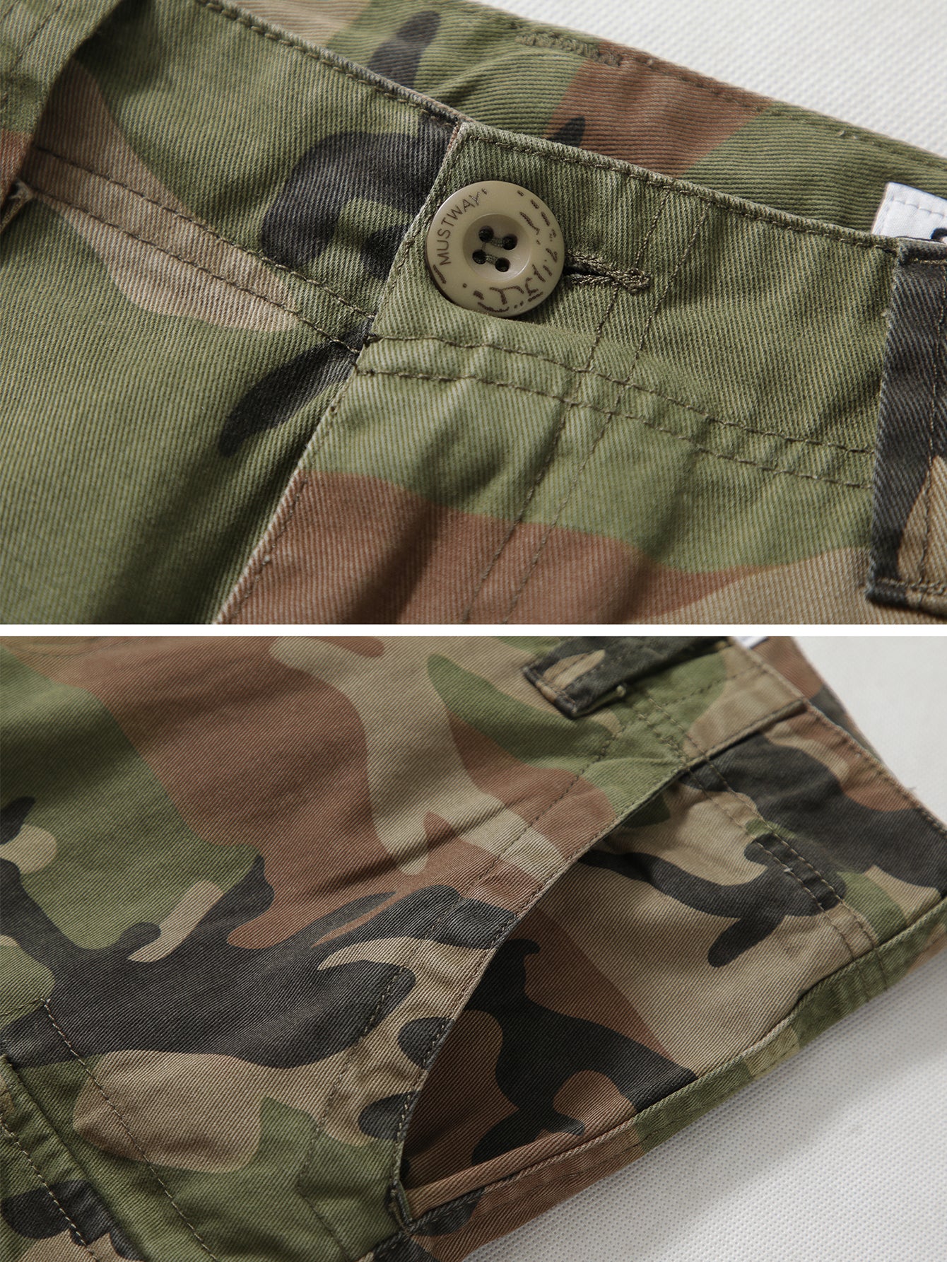 TRGPSG Women's Cargo Shorts, 9-Pocket Cotton Blend Utility Shorts for Hiking and Work, Mid-Rise Relaxed Fit Summer Apparel