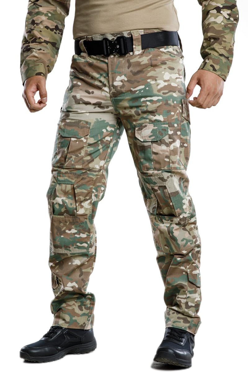 TRGPSG Men's Outdoor Military Tactical Pants with Pockets