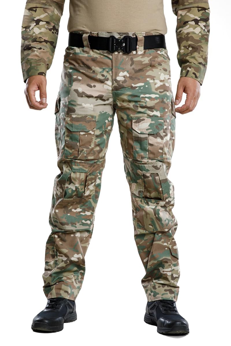 TRGPSG Men's Outdoor Military Tactical Pants with Pockets