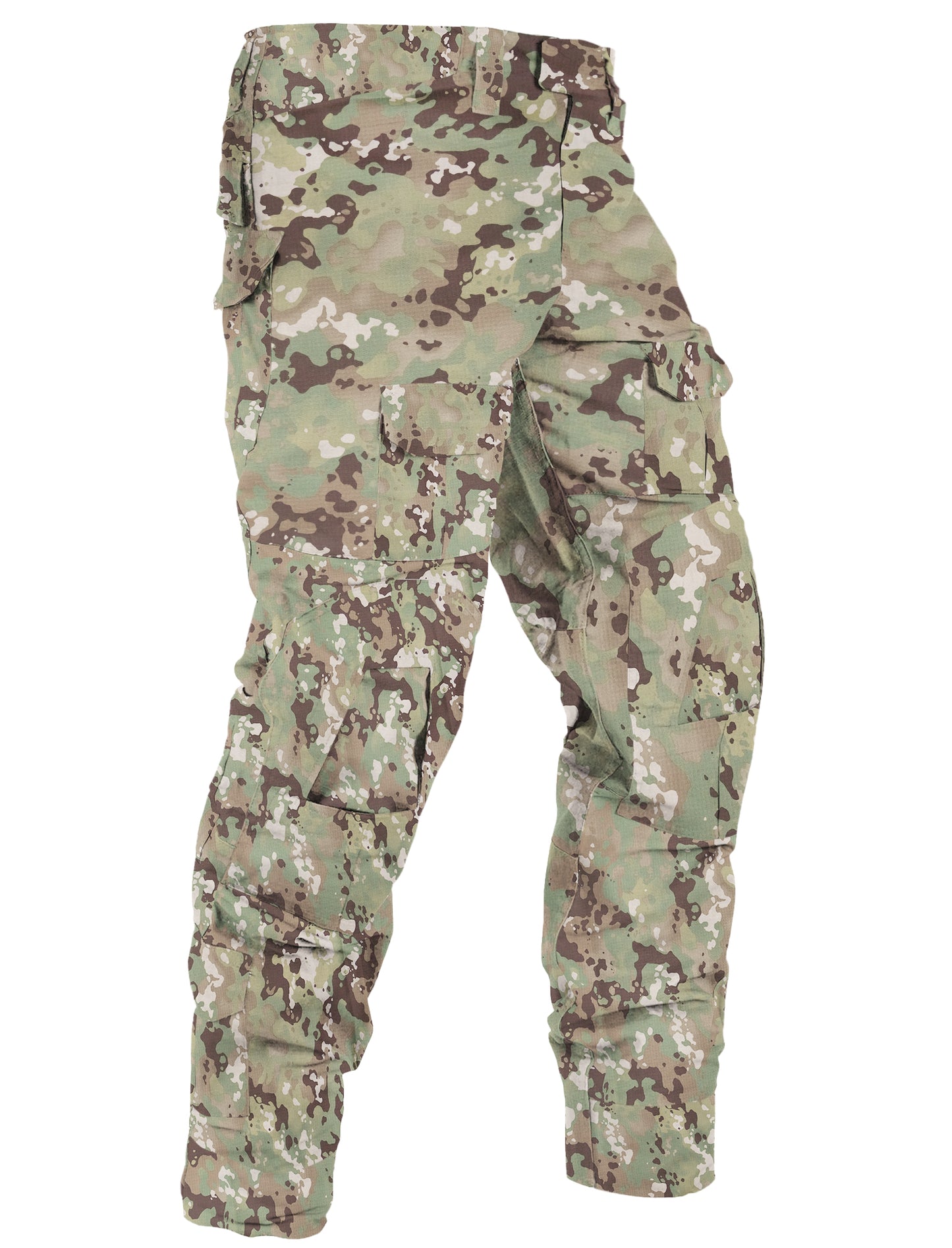 TRGPSG Men's Waterproof Hiking Pants,Scratch-Resistant Military Combat Tactical Pants,Outdoor Work BDU Cargo Pants Workwear