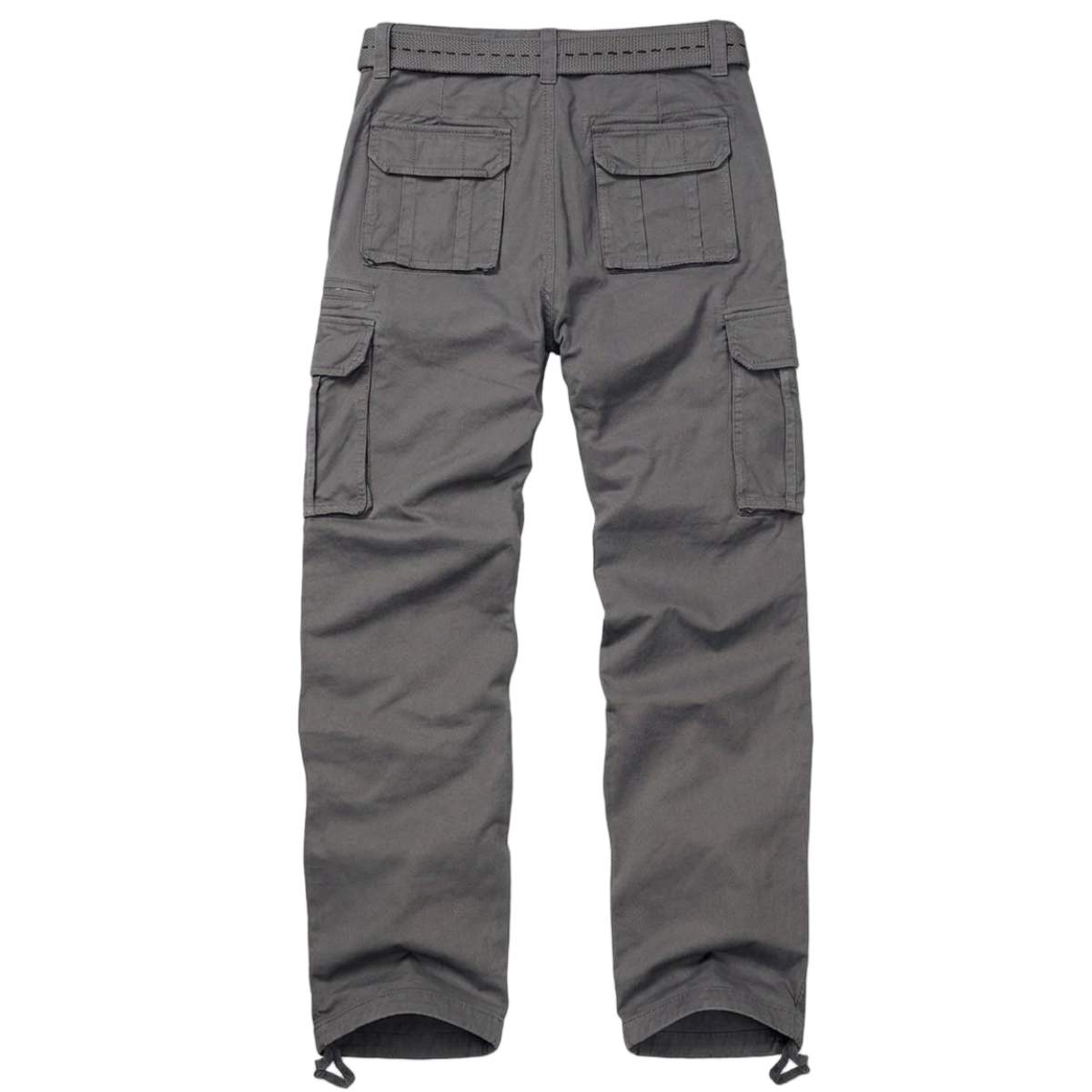 TRGPSG Cotton Comfort Cargo Pants For Men With 7 Pockets,Casual Relaxed Fit Work Pants(No Belts)