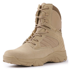 TRGPSG Men's Work Boots Military Tactical Boots Durable Hiking Boots