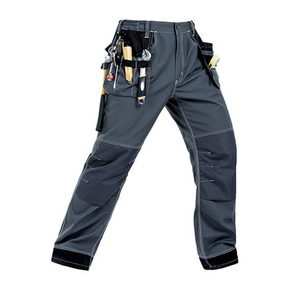 TRGPSG Men's Utility Cargo Work Pants Durable 13 Pockets Carpenter Pants